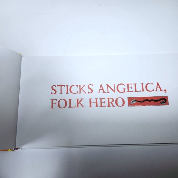Sticks Angelica Folk Hero by Michael Deforge (English) Hardcover Used-VG - Picture 4 of 11